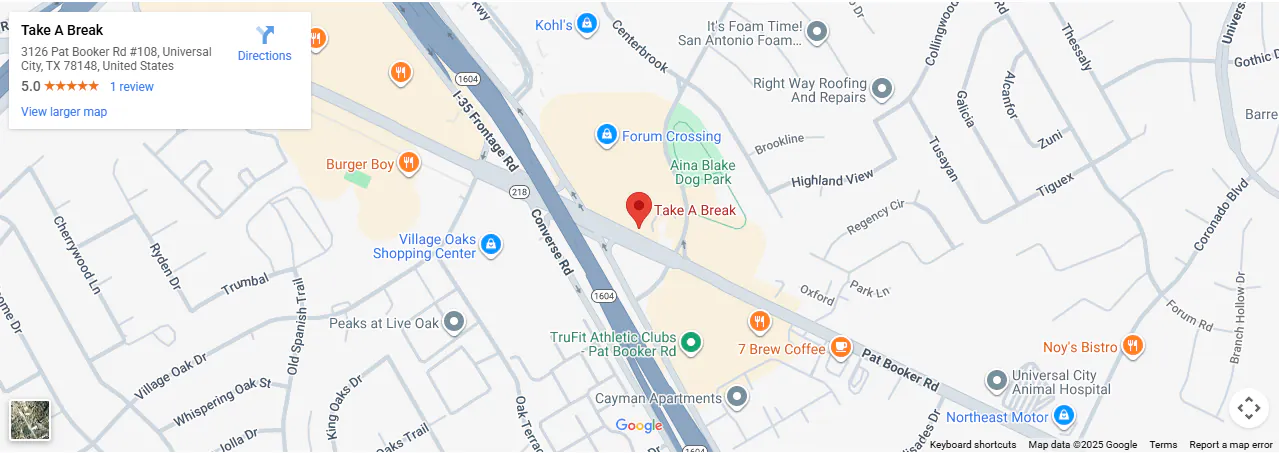 Location 3126 Pat Booker Rd #108, Universal City, TX 78148, United States