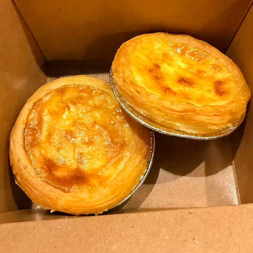 Egg Tarts at Take A Break Asian Restaurant in Universal City